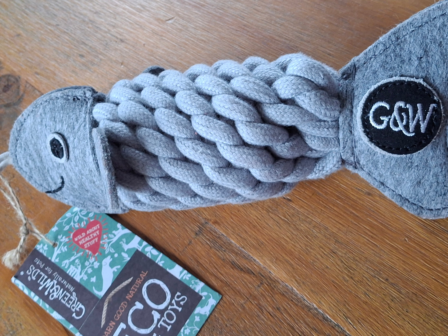 Fish & Hotdog Eco Dog Toys